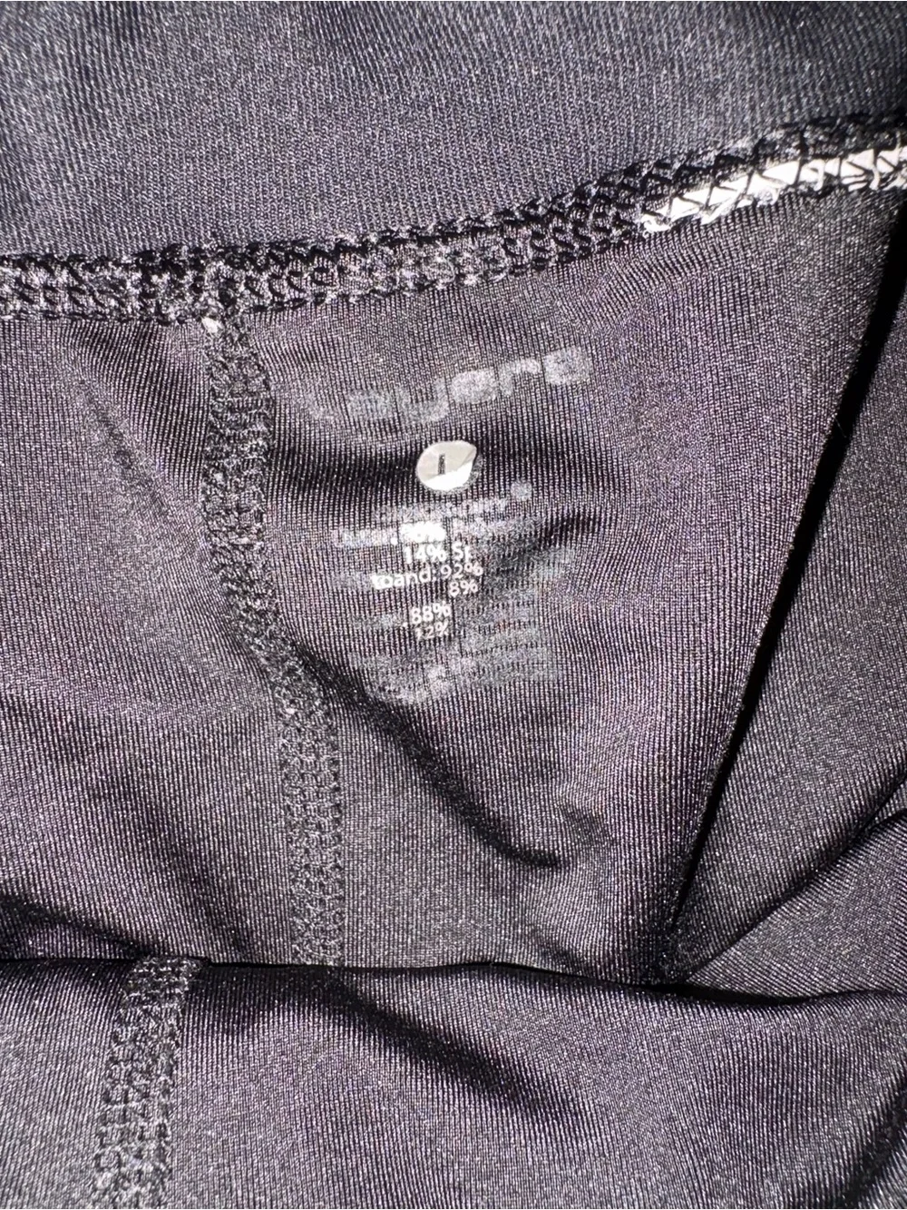 Women’s Black Athletic Layered Shorts